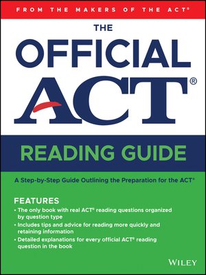 cover image of The Official ACT Reading Guide